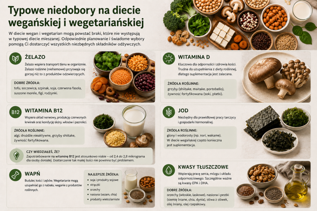 Jak uzupełniać niedobory w diecie roślinnej