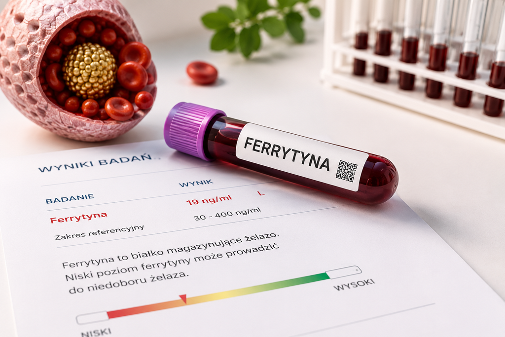Optymalny poziom ferrytyny